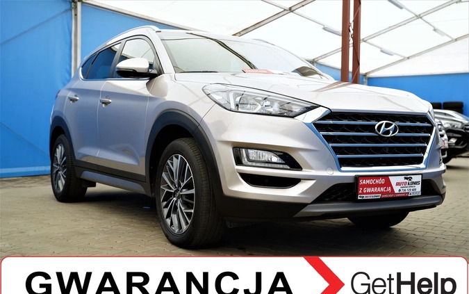 Hyundai Tucson cena 93990 przebieg: 80900, rok produkcji 2019 z Ryn małe 781